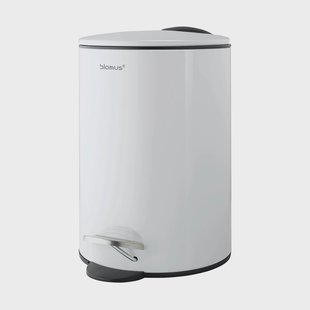 blomus Tubo pedaalemmer 3 L White