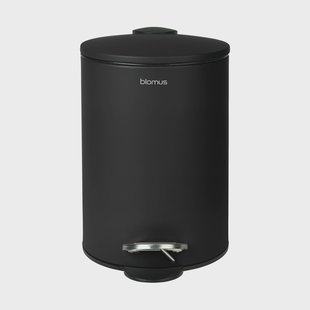 blomus Tubo pedaalemmer 3 L Black