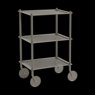 Muuto Flow 3-layer trolley 90 cm Taupe