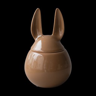 DBKD DBKD Eating rabbit kom klein Shiny nougat