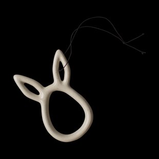 DBKD Sprinkle rabbit paashanger 8 cm Vanilla