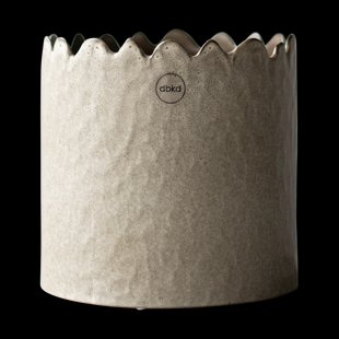 DBKD Flowery pot Ø16 cm Beige