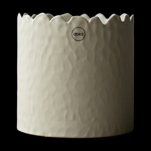 DBKD Flowery pot Ø16 cm Creme