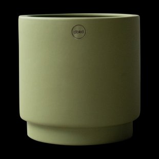 DBKD Solid pot green Medium, Ø16 cm