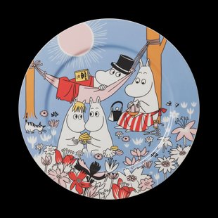Moomin Arabia Family Time Moomin serveerschaal Ø30 cm