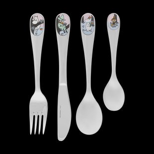 Moomin Arabia Friends forever bestekset kinderen 4-delig Multi