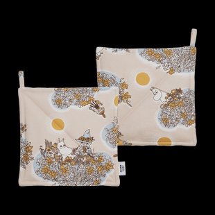 Moomin Arabia Friends forever Moomin pannenlappen 2-pack 22x22 cm