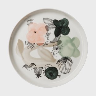 Arabia Kukkamaa bord Ø18,8 cm Groen