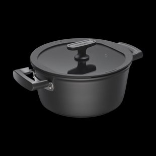 Fiskars Hard Face pan met deksel Ceratec Superior 3,5 L