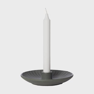 ERNST Ernst kaarsenschaal-kandelaar Petrol