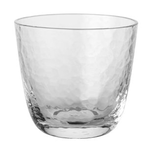 Broste Copenhagen Hammered tumbler 15 cl Helder.