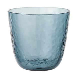 Broste Copenhagen Hammered tumbler 15 cl Blauw