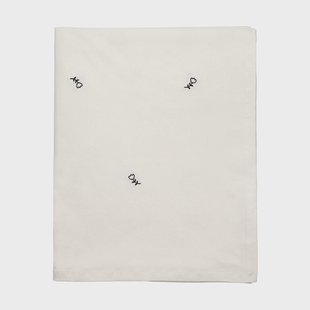 Broste Copenhagen Mai tafellaken 160x300 cm, black-off white