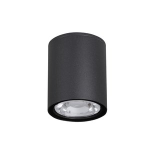 Nova Luce Ceci - buiten plafondlamp - Ø 9 x 11 cm - 6W LED incl. - IP65 - zwart