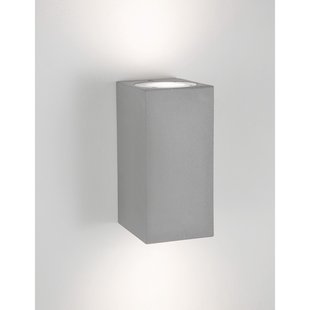 Nova Luce Fuento - buiten wandverlichting - 8,6 x 10 x 18 cm - IP65 - grijs