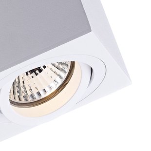 Zuma Line Roncub SL - opbouwspot - 13 cm - wit