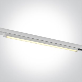 ONE Light LED Linear Track Light - 3-fase railsysteem - 121 x 3 x 3 cm - 25W LED incl. - wit - instelbare lichtkleur