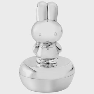 Zilverstad nijntje haarlokdoosje of tandendoosje