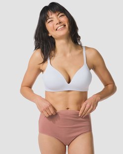 HEMA Dames tailleslip katoen - 2 stuks lichtbruin (lichtbruin)