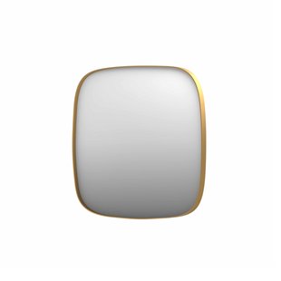 Spiegel INK SP29 Contour 40x4x40 cm Geborsteld Mat Goud