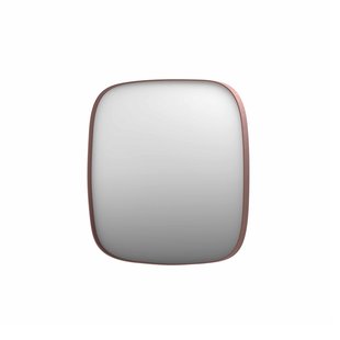 Spiegel INK SP29 Contour 80x4x80 cm in Geborsteld Koper