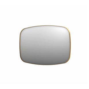 Spiegel INK SP29 Contour 120x4x80 cm in Geborsteld Mat Goud