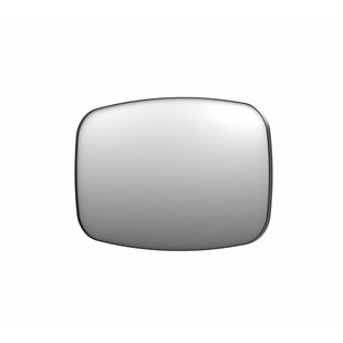 Spiegel INK SP29 Contour 120x4x80 cm in Geborsteld Metal Black