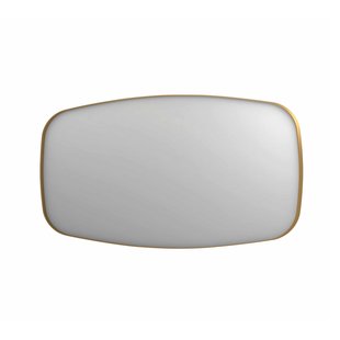 Spiegel INK SP29 Contour 160x4x80 cm in Geborsteld Mat Goud