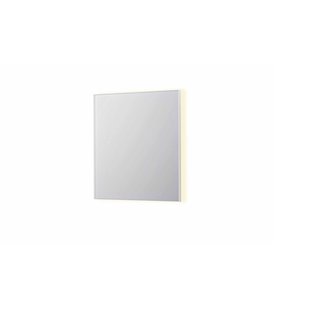 Spiegel INK SP32 70x4x80 cm Incl. Indirect LED-Verlichting Rondom en Spiegelverwarming Mat Wit