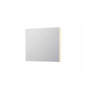 Spiegel INK SP32 90x4x80 cm Incl. Indirect LED-Verlichting Rondom en Spiegelverwarming Mat Wit