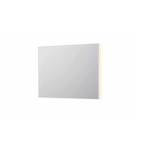 Spiegel INK SP32 100x4x80 cm Incl. Indirect LED-Verlichting Rondom en Spiegelverwarming Mat Wit