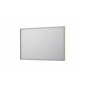 Spiegel INK SP32 120x4x80 cm Incl. Indirect LED-Verlichting Rondom en Spiegelverwarming Geborsteld RVS