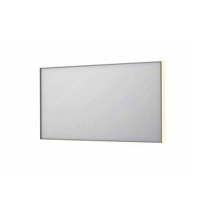 Spiegel INK SP32 140x4x80 cm Incl. Indirect LED-Verlichting Rondom en Spiegelverwarming Geborsteld RVS