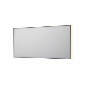 Spiegel INK SP32 160x4x80 cm Incl. Indirect LED-Verlichting Rondom en Spiegelverwarming Mat Zwart