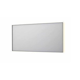 Spiegel INK SP32 160x4x80 cm Incl. Indirect LED-Verlichting Rondom en Spiegelverwarming Geborsteld RVS