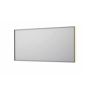 Spiegel INK SP32 160x4x80 cm Incl. Indirect LED-Verlichting Rondom en Spiegelverwarming Geborsteld Metal Black