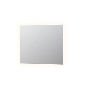 Spiegel INK SP5 100x4x80 cm Met Spiegelverwarming Aluminium Kader