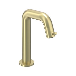 Fonteinkraan IVY Bond Staand Contour Model S Geborsteld Mat Goud PVD