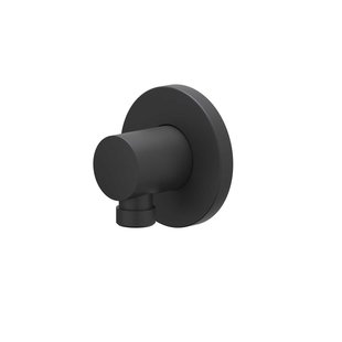 Wanduitlaat IVY 1/2 Mat Zwart PED