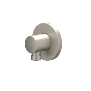 Wanduitlaat IVY 1/2 Geborsteld Nickel PVD