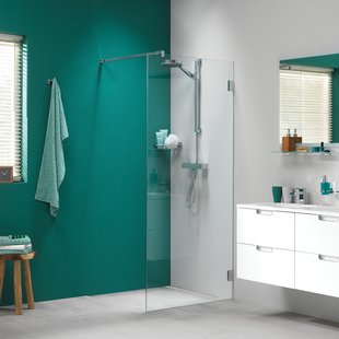 Inloopdouche Sealskin I AM Type A3 100x200 cm Helder Glas Antikalk RVS Look