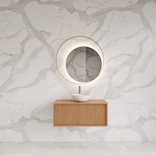 Onderkast Gliss Design Heronimus 70x45x35 cm Met Topplaat Pure