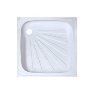 Douchebak Staalplaat Isifix 2.3MM 90X90X15CM Wit