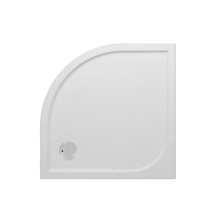Douchebak van Marcke Aragon Kwartrond 90x90x3CM Wit