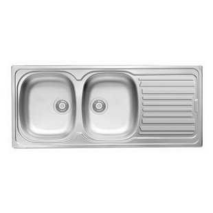 Wastafel Inbouwspoel Go By Van Marcke Lisa 116x50Cm