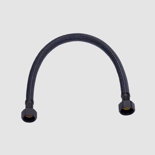 Flexibele Aansluitslang Clou 30 Cm Mat Zwart Geborsteld 3/8”