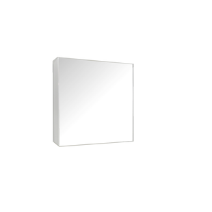 Spiegelkast Sanicare Qlassics 60 cm 1 Deur Hoogglans Wit Rechts