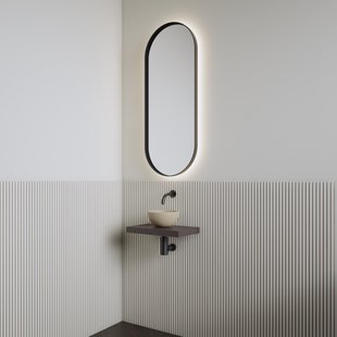 Fonteinset | BWS Leto | Planchet Mokka Bruin | Waskom Cappuccino