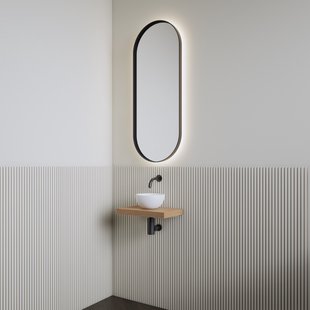 Fonteinset | BWS Leto | Planchet Pure | Waskom Glans Wit