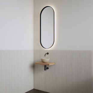 Fonteinset | BWS Leto | Planchet Pure | Waskom Cappuccino